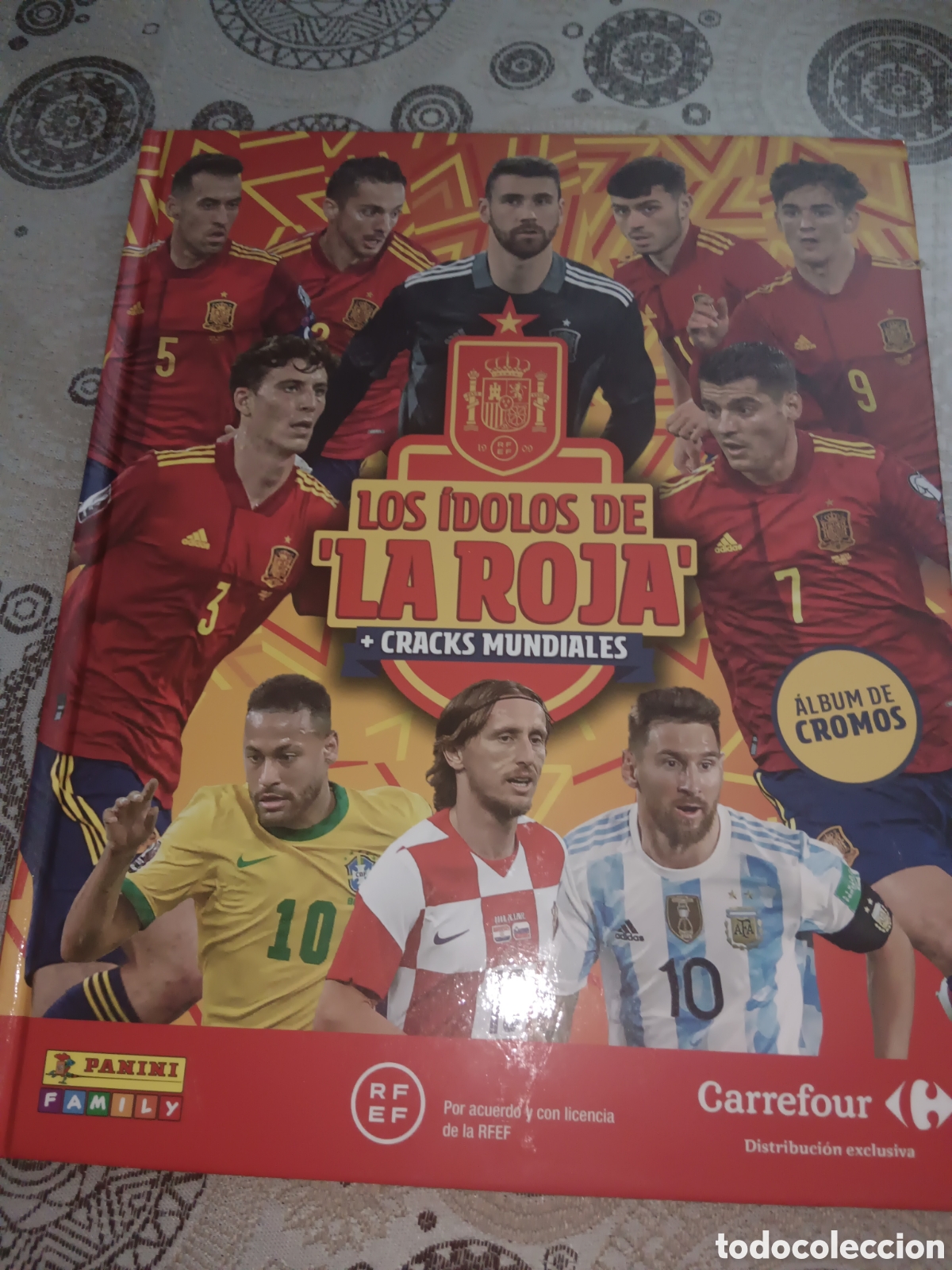 Coleccionismo &aacute;lbumes: Album Los &iacute;dolos de la roja.
