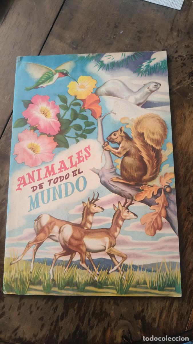 Coleccionismo &aacute;lbumes: Album cromos Animales de todo el mundo