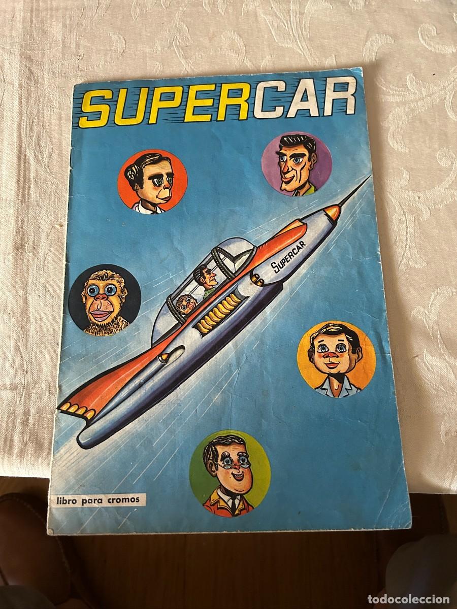 Coleccionismo &aacute;lbumes: SUPERCAR ALBUM CON 79 CROMOS SI NO DE ADJUDICA SE VENDEN SUELTOS