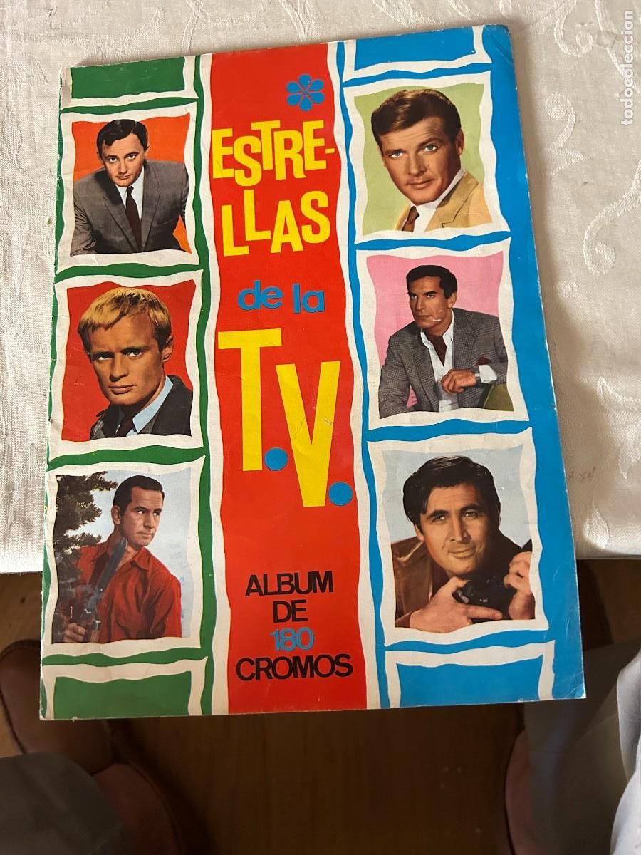 Coleccionismo &aacute;lbumes: ESTRELLAS DE LA T.V. ALBUM PLANCHA