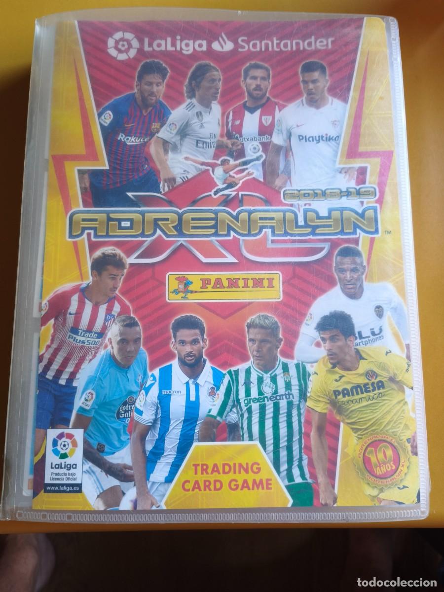 Coleccionismo &aacute;lbumes: adrenalyn 2018 19, contiene 507 cromos. con 15 edicon limitada