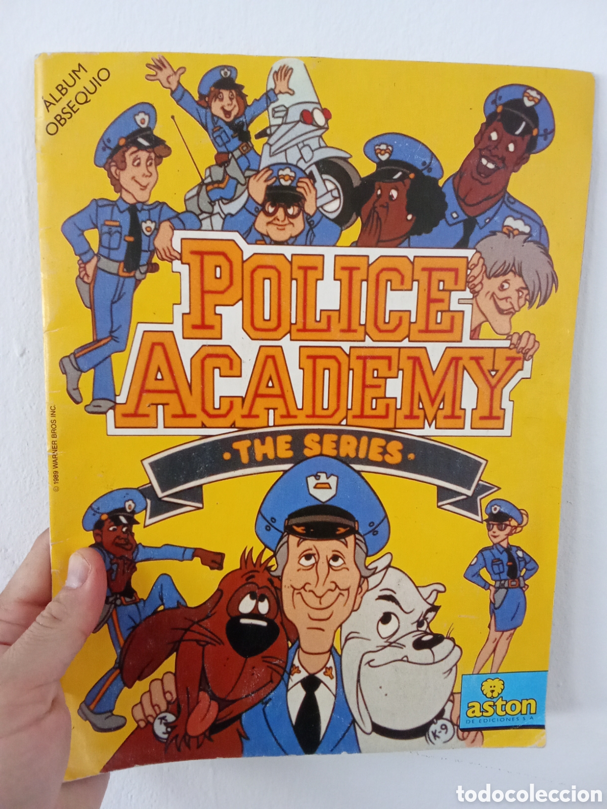 Coleccionismo &aacute;lbumes: &Aacute;lbum de cromos Police Academy Aston Ediciones