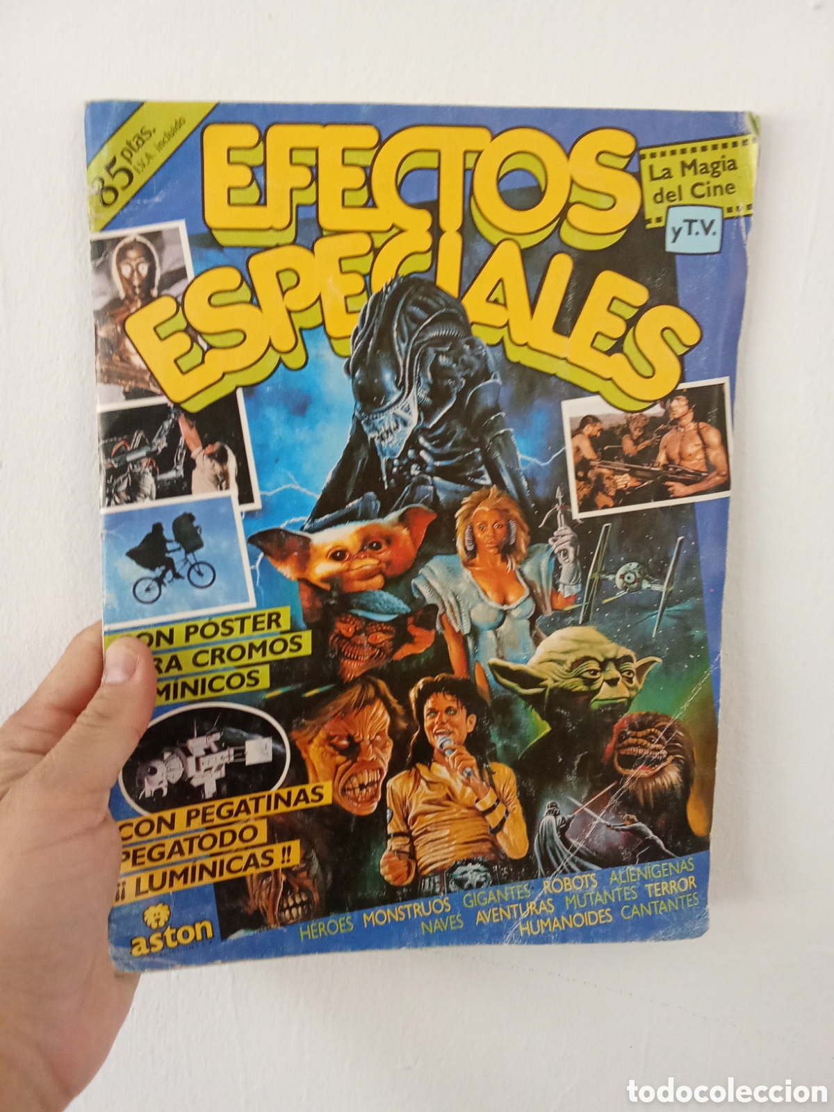 Coleccionismo &aacute;lbumes: &Aacute;lbum cromos Efectos especiales Aston Ediciones
