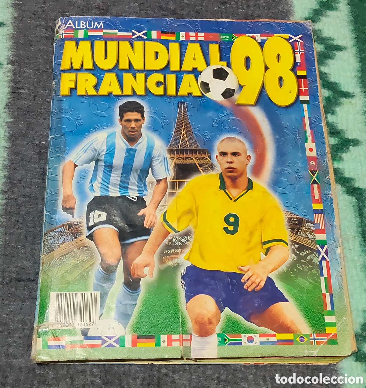 Coleccionismo &aacute;lbumes: &Aacute;lbum Francia 98 - Navarrete -