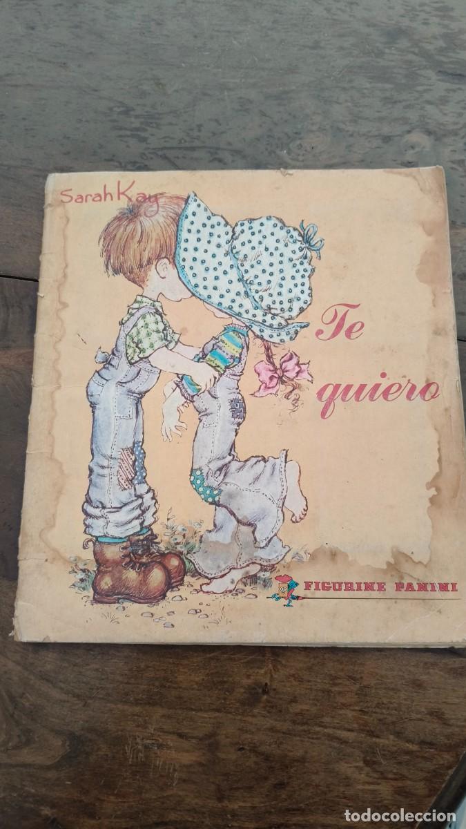 Coleccionismo &aacute;lbumes: Album cromos panini te quiero manque 30%