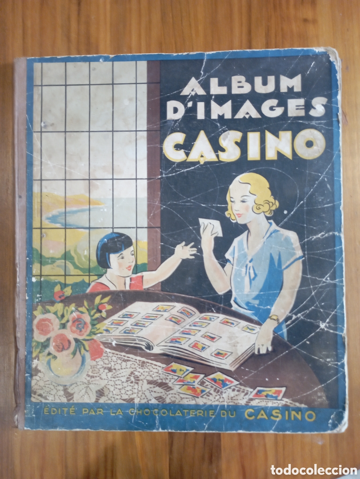 Coleccionismo &aacute;lbumes: Album de cromos incompleto de chocolates 13 series completas y 2 incompletas &rdquo;Casino&rdquo;