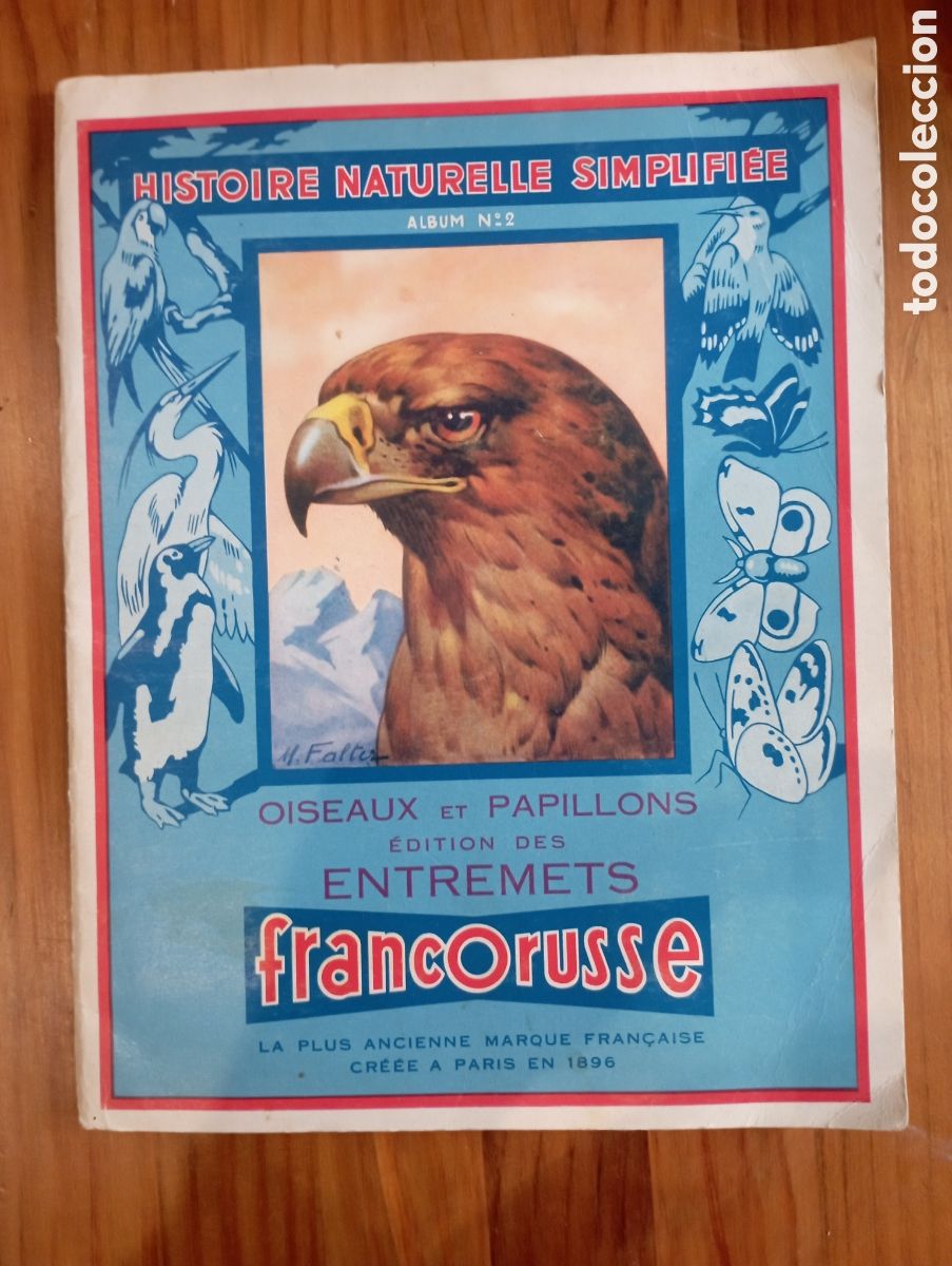 Coleccionismo &aacute;lbumes: Album de cromos completo con 133 cromos chocolates jacques &rdquo;Aves y mariposas&rdquo; 117 aves y 16 maripos