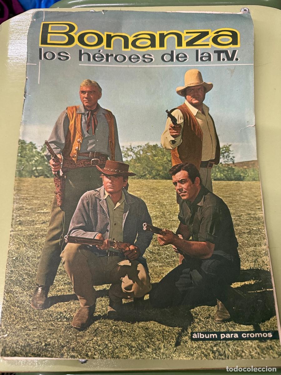 Coleccionismo &aacute;lbumes: BONANZA. Album de cromos INCOMPLETO. Faltan 46 cromos