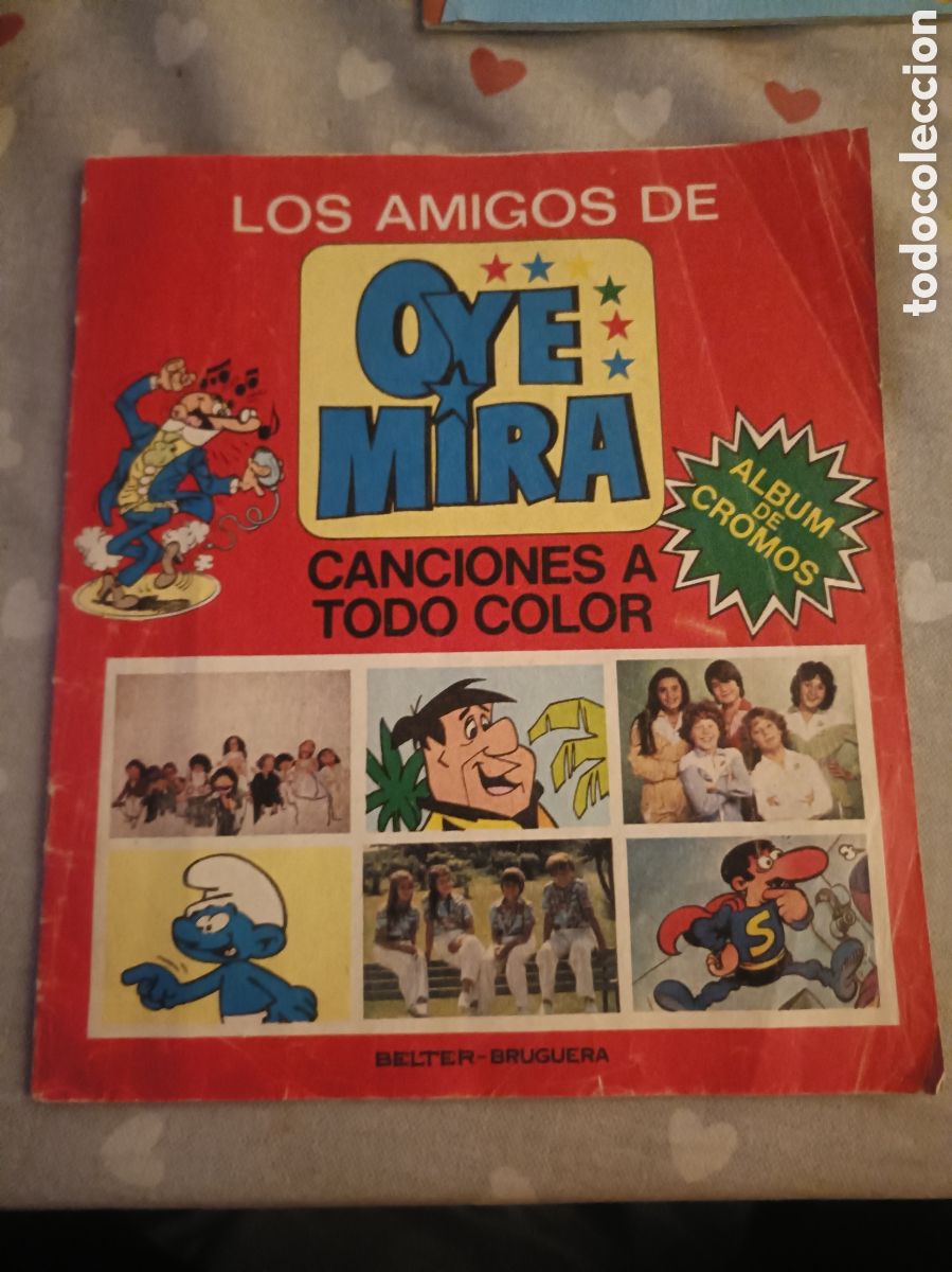 Coleccionismo &aacute;lbumes: &Aacute;lbum de Cromos Los amigos de Oye Mira vac&iacute;o, sin escritos