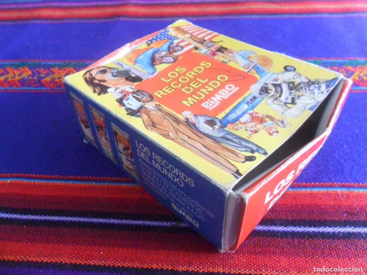 Coleccionismo &aacute;lbumes: CAJA ARCHIVADOR VAC&Iacute;A DE LAS FICHAS LOS RECORDS DEL MUNDO. BIMBO A&Ntilde;OS 70.