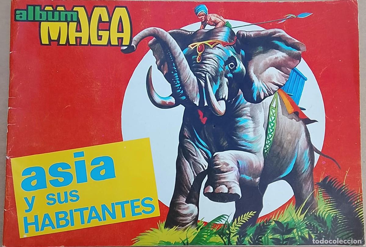 Coleccionismo &aacute;lbumes: ALBUN MAGA ASIA Y SUS HABITANTES 1972
