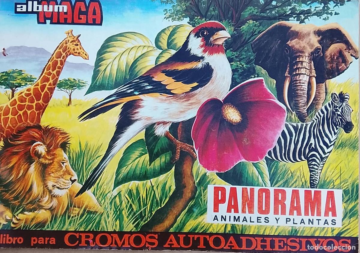 Coleccionismo &aacute;lbumes: ALBUM MAGA PANORAMA ANIMALES Y PLANTAS