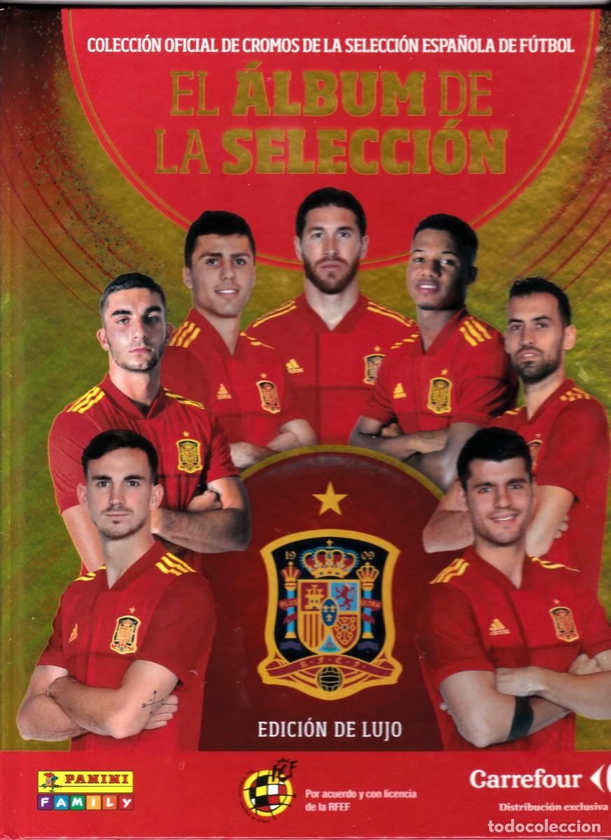 Coleccionismo &aacute;lbumes: EL &Aacute;LBUM DE LA SELECCI&Oacute;N CARREFOUR - COMPLETO - CROMOS SIN PEGAR
