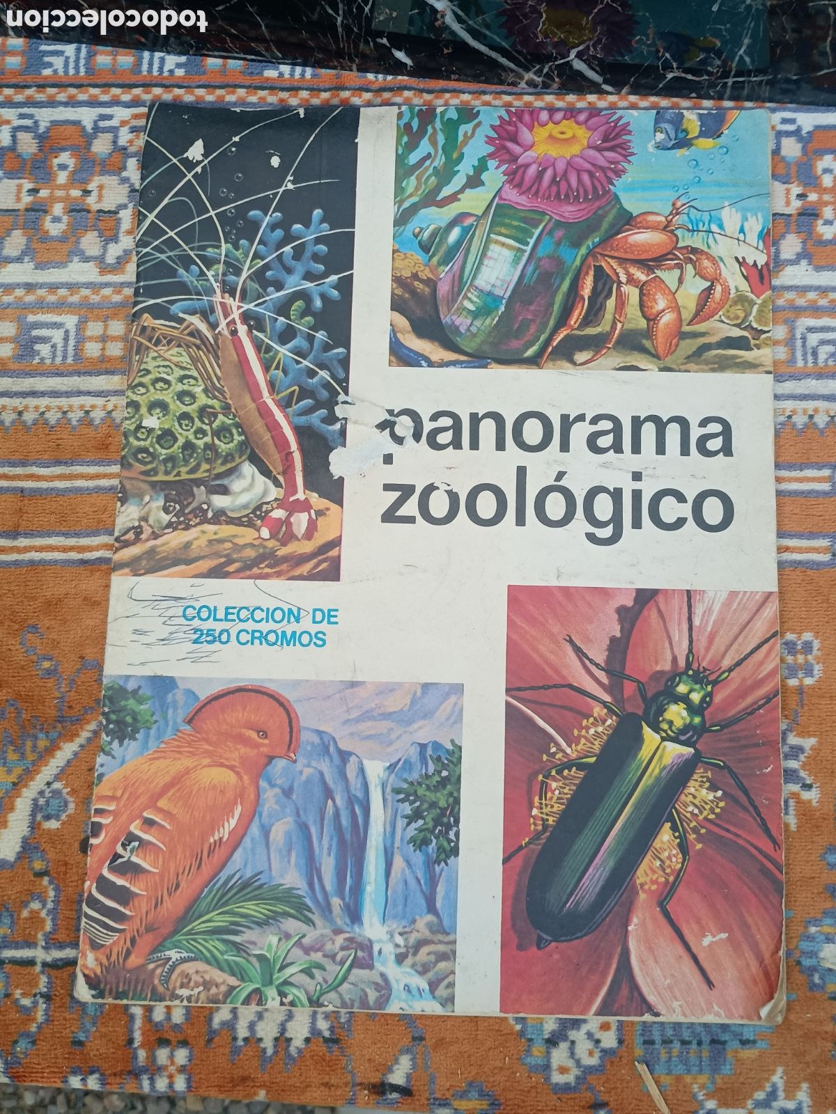 Coleccionismo &aacute;lbumes: &Aacute;lbum Cromos Panorama Zool&oacute;gico (1973) - Ruiz Romero