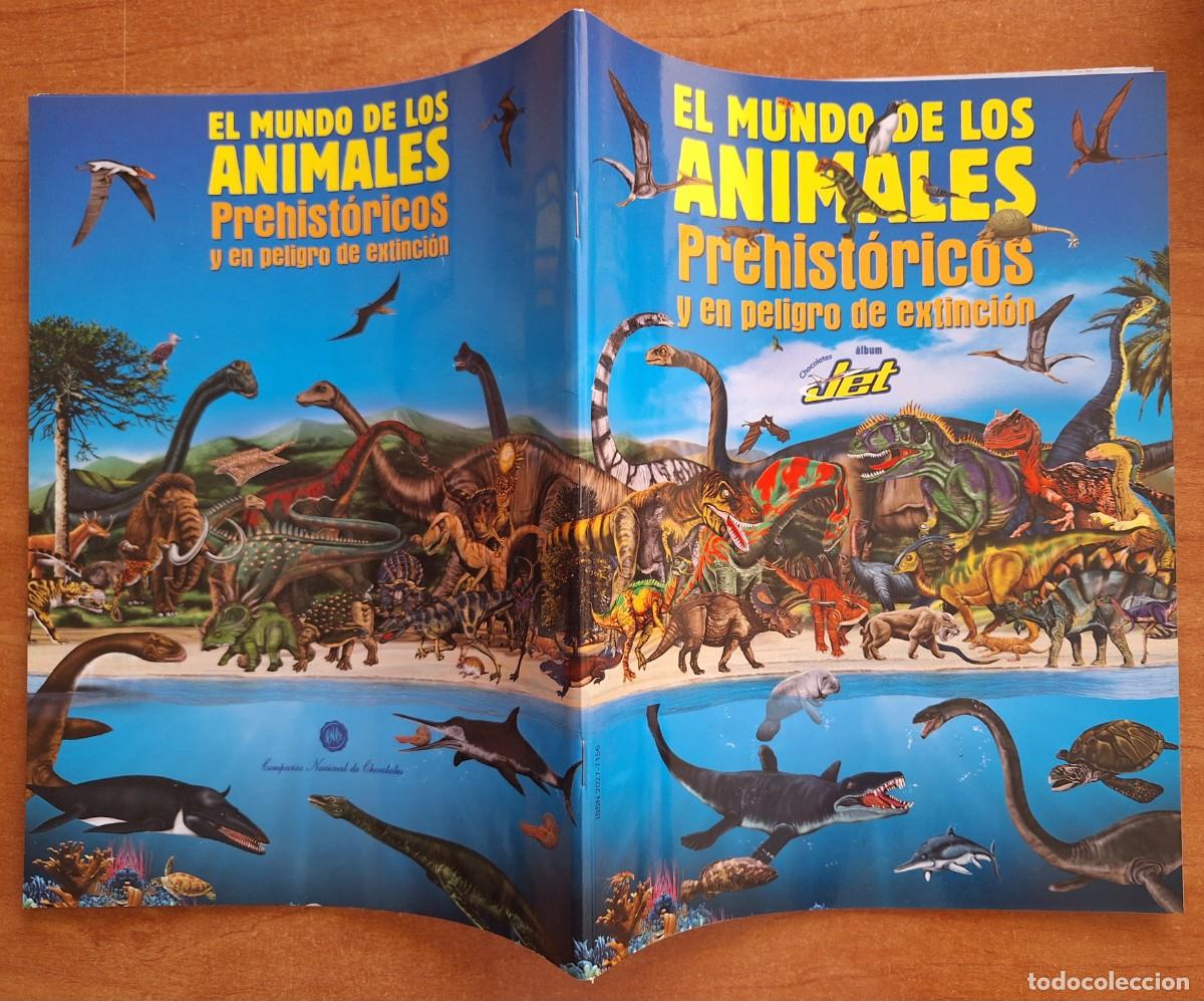 Coleccionismo &aacute;lbumes: ALBUM EL MUNDO DE LOS ANIMALES PREHIST&Oacute;RICOS