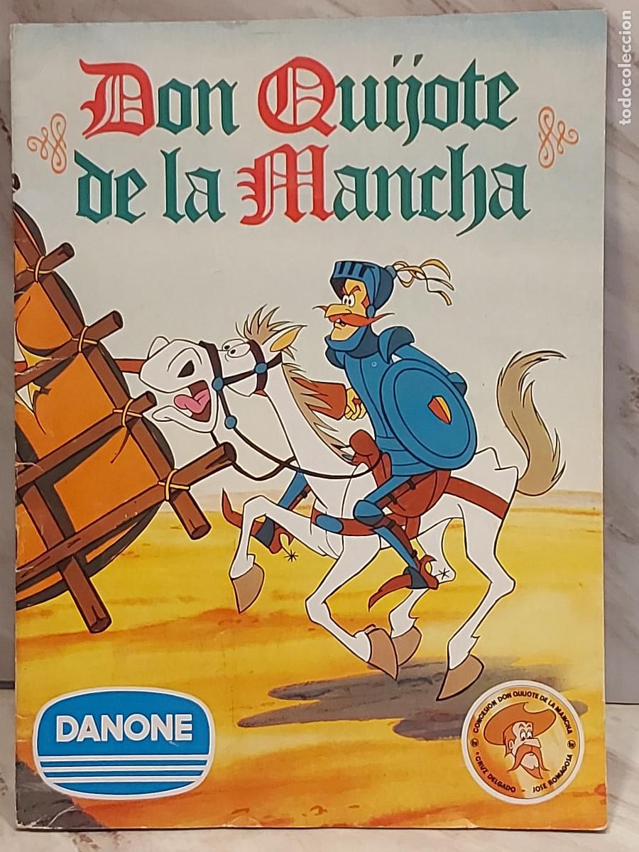 Coleccionismo &aacute;lbumes: T&Iacute;TULO DON QUIJOTE DE LA MANCHA | &Aacute;LBUM CROMOS DANONE 1978 | 65 DE 94 | INCOMPLETO