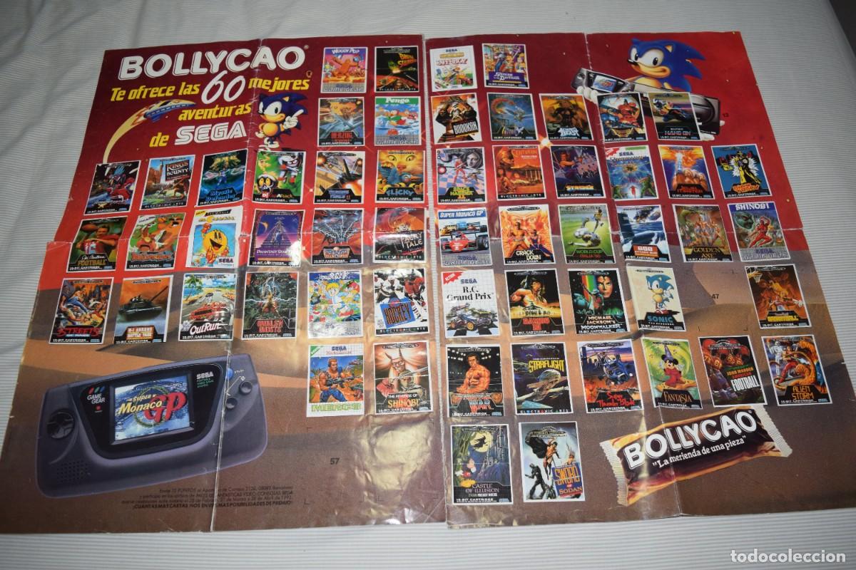 Coleccionismo &aacute;lbumes: P&Oacute;STER/&Aacute;LBUM - BOLLYCAO Te ofrece las 60 MEJORES AVENTURAS de SEGA - Faltan 4 cromos - &iexcl;Mira fotos!
