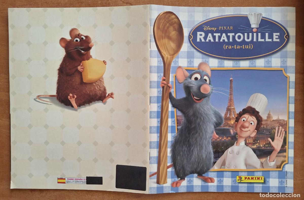 Coleccionismo &aacute;lbumes: ALBUN INCOMPLETO CON + 150 CROMOS PEGADOS - RATATOUILLE