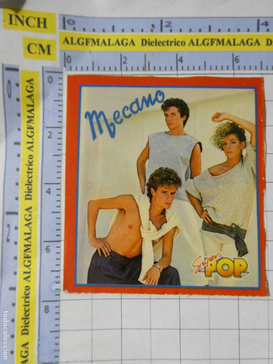 Coleccionismo &aacute;lbumes: CROMOS PEGATINAS SUPER POP. CANTANTES M&Uacute;SICA. GRUPO MECANO ANA TORROJA . 228