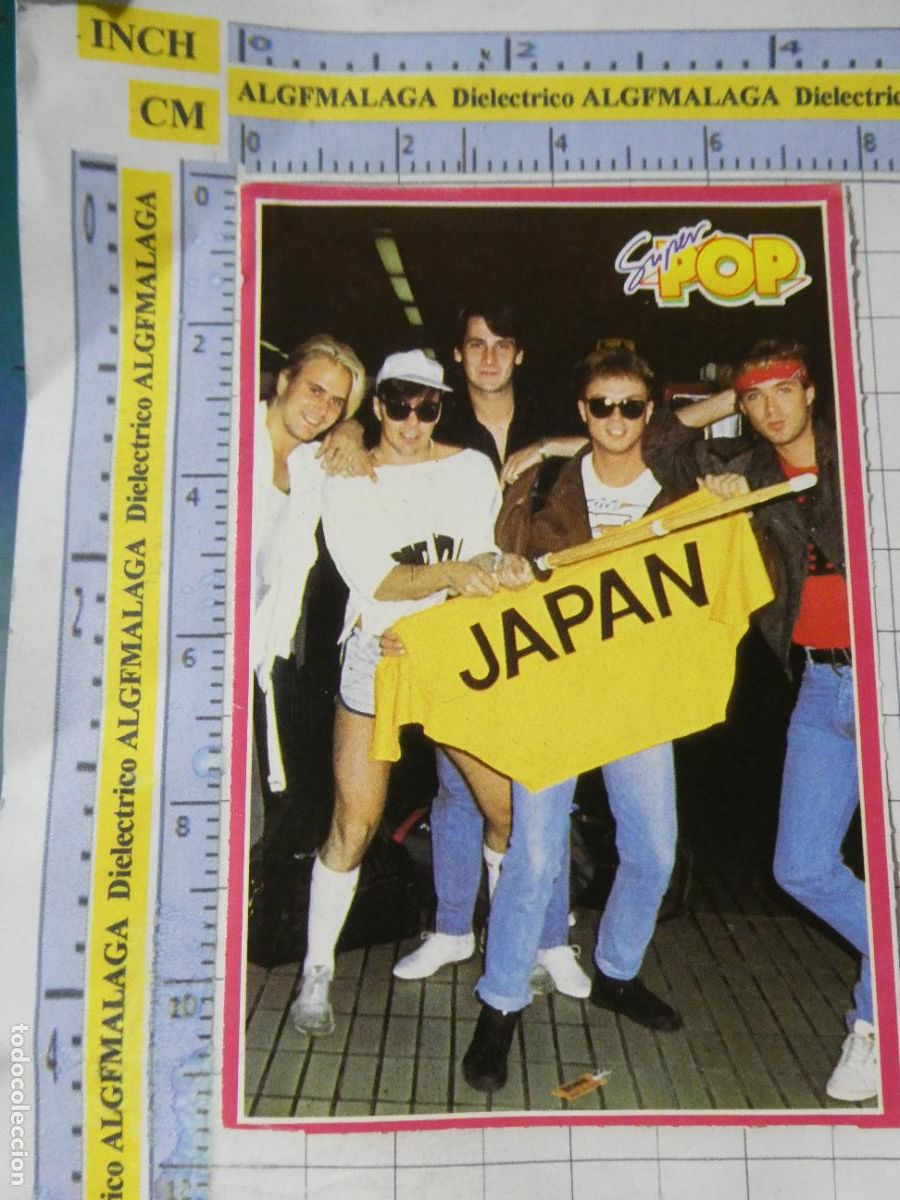 Coleccionismo &aacute;lbumes: CROMOS PEGATINAS SUPER POP. CANTANTES M&Uacute;SICA. 38 GRUPO SPANDAU BALLET . 229