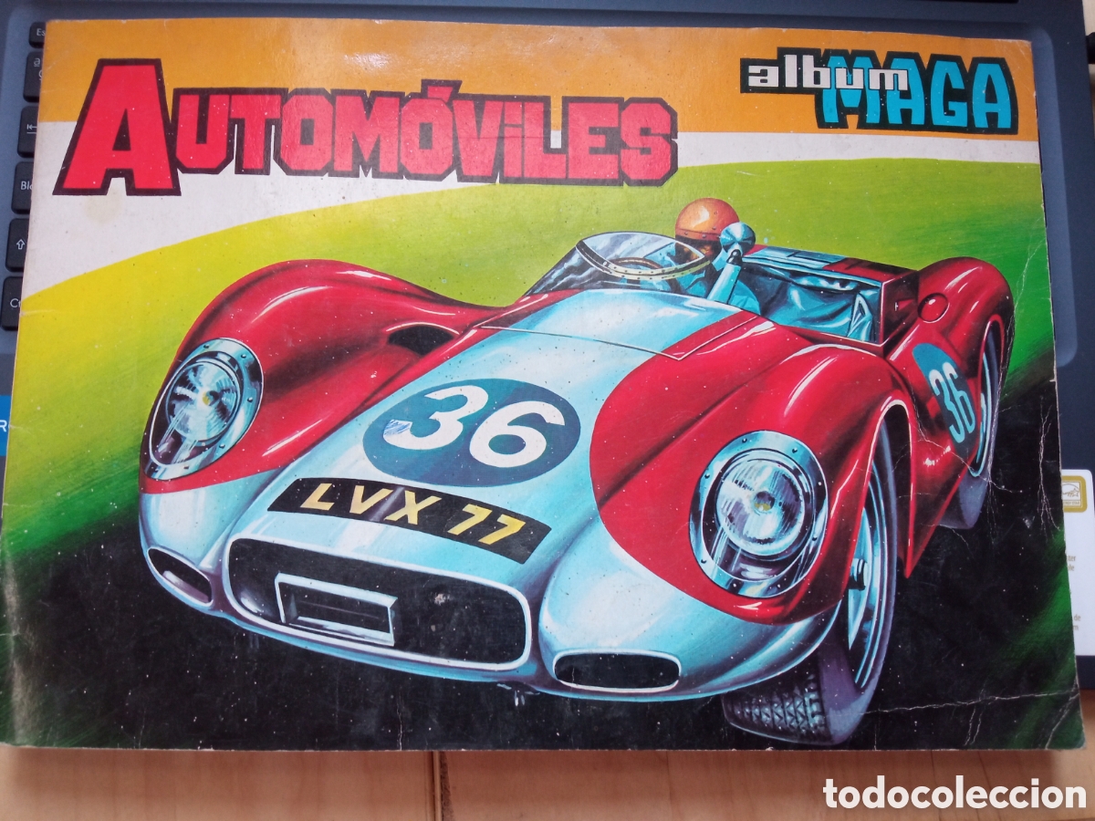 Coleccionismo &aacute;lbumes: Album MAGA Autom&oacute;viles. Vac&iacute;o.