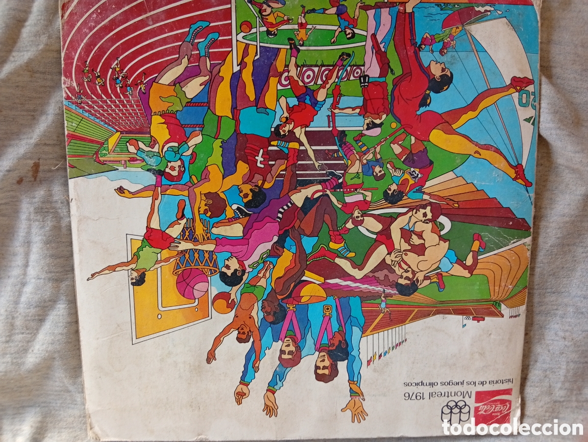 Coleccionismo &aacute;lbumes: Album Cocacola olimpiadas 1977