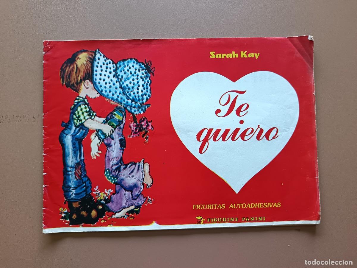 Coleccionismo &aacute;lbumes: TE QUIERO- PANINI - CASI VACIO