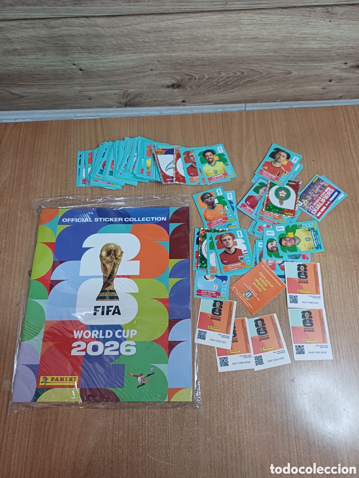 Coleccionismo &aacute;lbumes: &Aacute;LBUM CROMOS MUNDIAL FUTBOL 2026 PANINI + UNOS 220 CROMOS SIN PEGAR