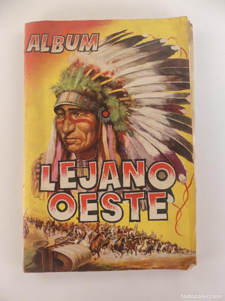 Coleccionismo &aacute;lbumes: ALBUM CON CROMOS INCOMPLETO - LEJANO OESTE