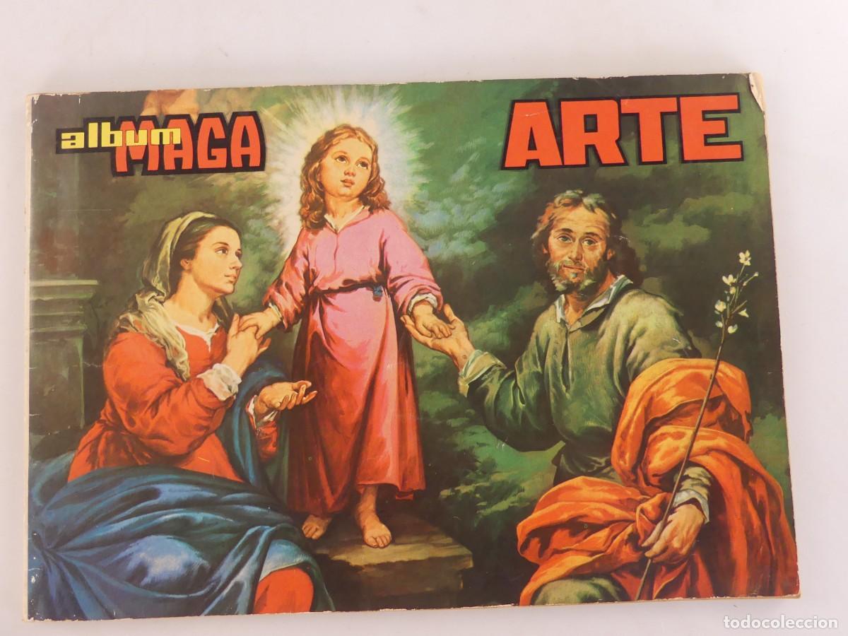 Coleccionismo &aacute;lbumes: ALBUM DE CROMOS VACIO ALBUM MAGA ARTE