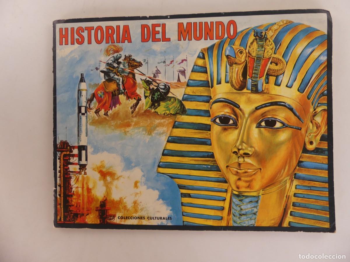 Coleccionismo &aacute;lbumes: ALBUM DE CROMOS INCOMPLETO - HISTORIA DEL MUNDO