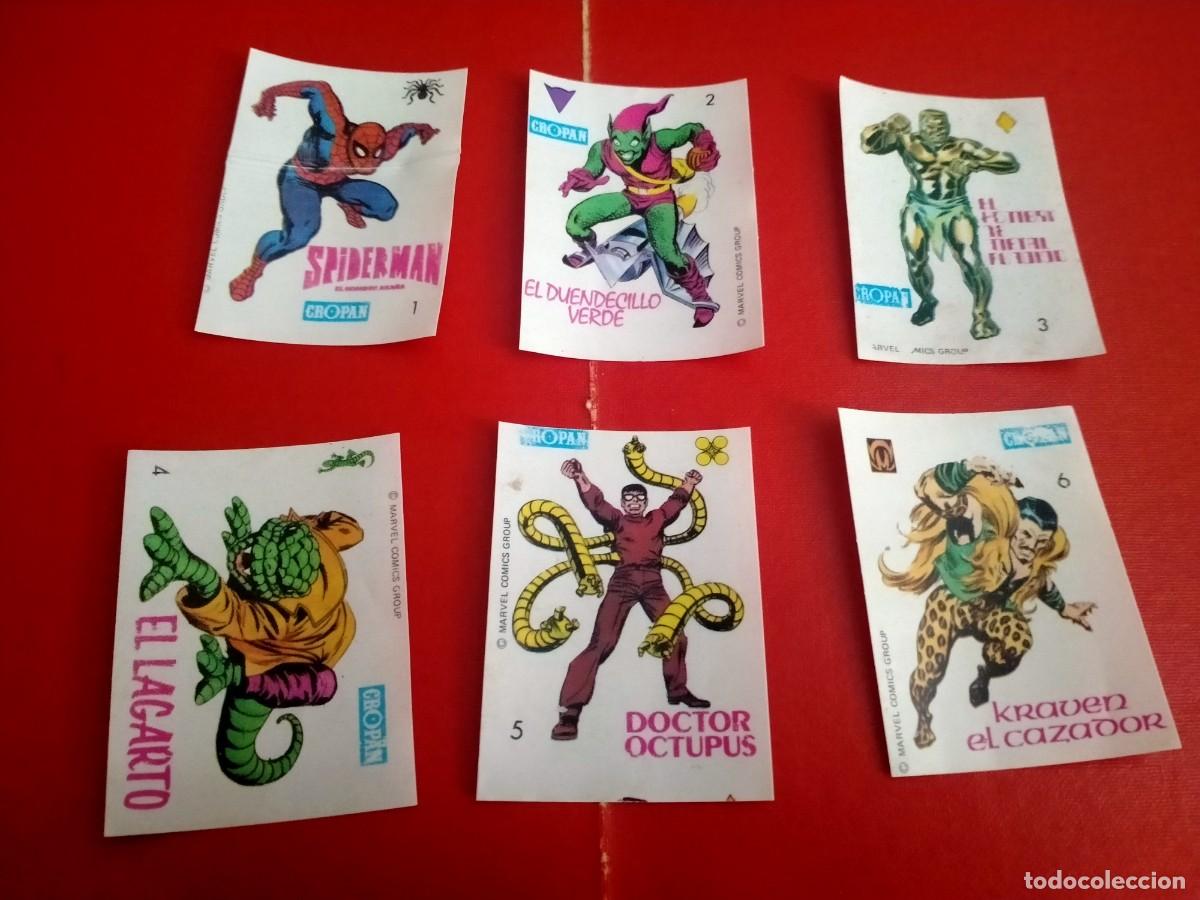 Coleccionismo &aacute;lbumes: cromos de cropan del 1 al 6