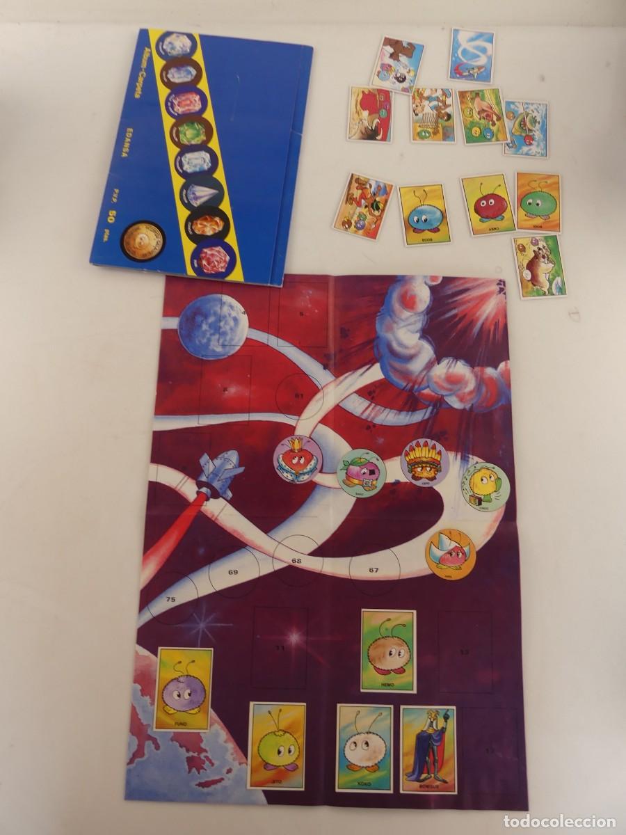 Collectable Incomplete Albums: ALBUM DE CROMOS INCOMPLETO - EL TESORO DE LOS WUPPIES ALBUM CARPETA