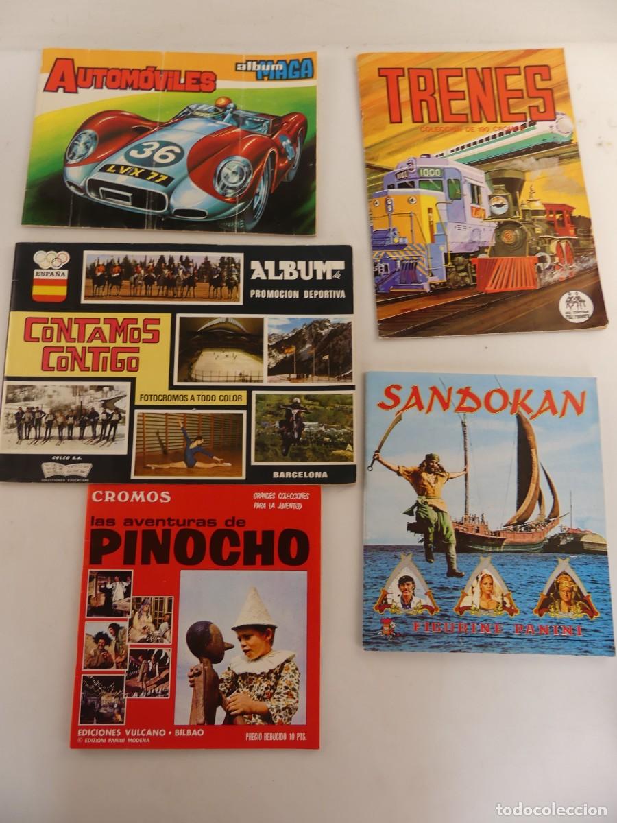 Colecionismo Cadernetas: LOTE DE 3 ALBUMES CON CROMOS - CASI VACIOS