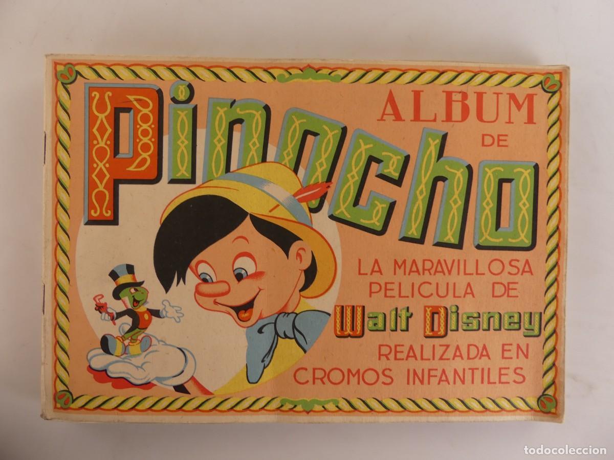 Colecionismo Cadernetas: ALBUM CON CROMOS COMPLETO - ALBUM DE PINOCHO