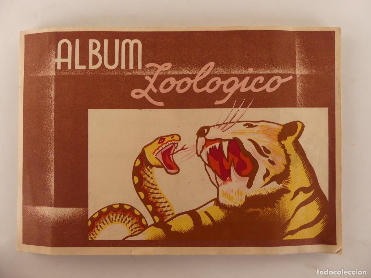 Colecionismo Cadernetas: ALBUM CON CROMOS COMPLETO - ALBUM ZOOLOGICO