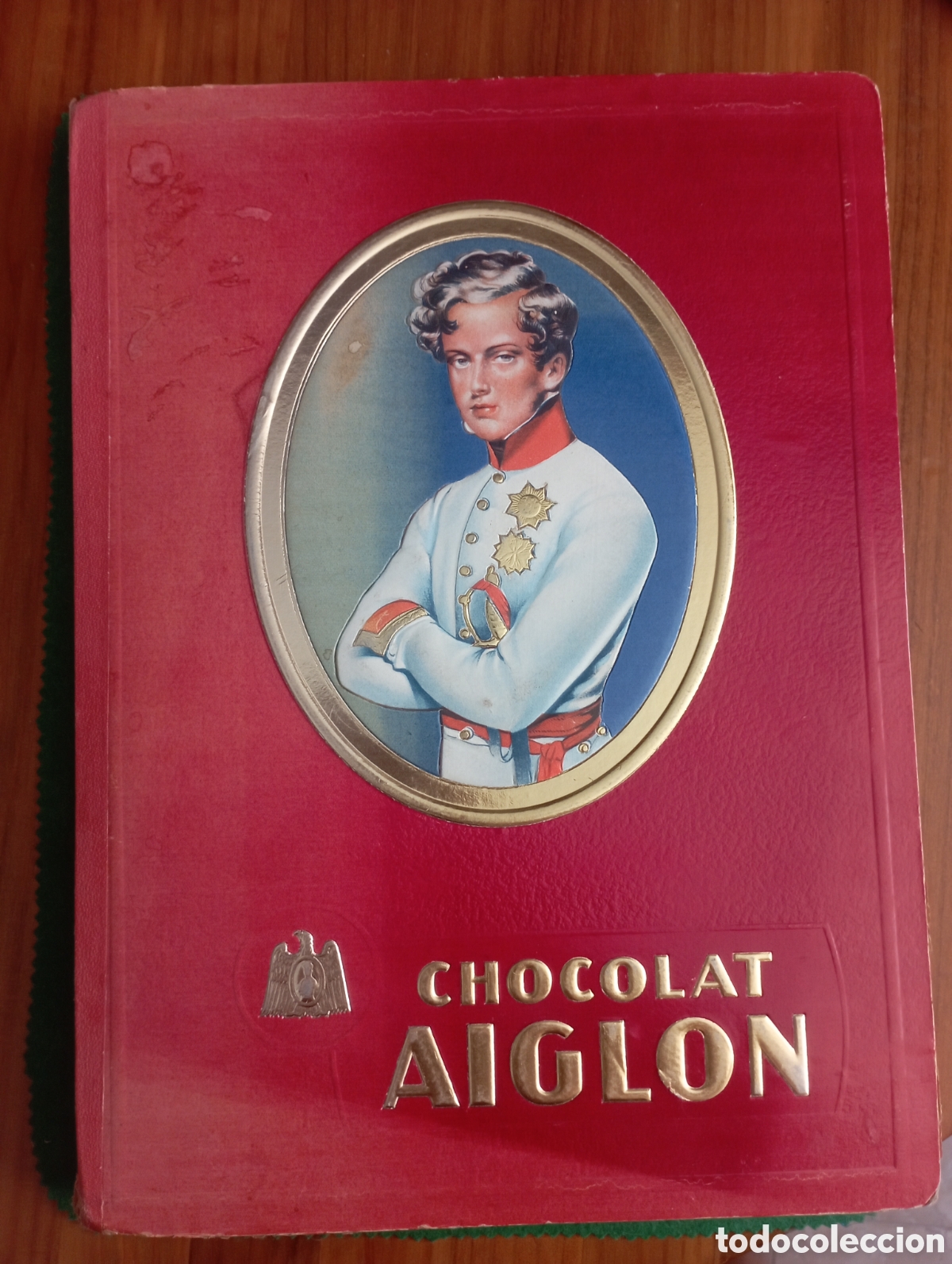 Coleccionismo &aacute;lbumes: Album Chocolates Aiglon Gran formato 37x27 . Faltan 90 cromos de 720. Muchas series completas