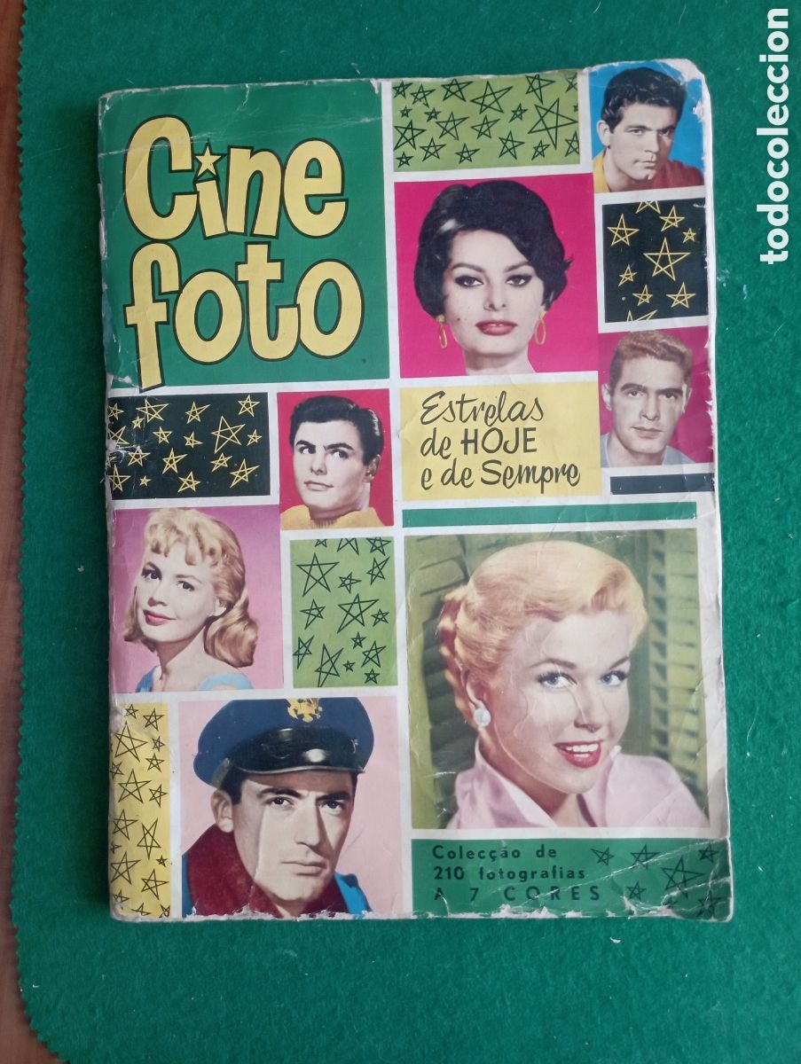 Coleccionismo &aacute;lbumes: Album Cine foto edici&oacute;n portuguesa. Faltan 45 cromos de 210