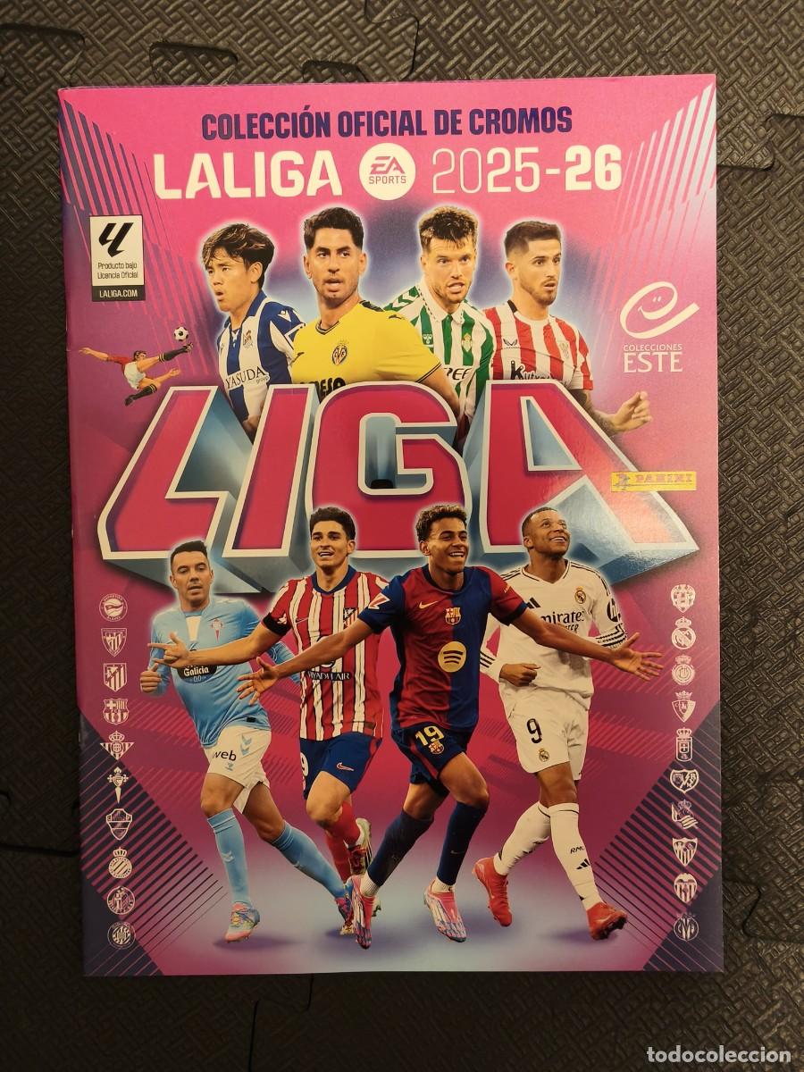 Colecionismo Cadernetas: liga 2025 26, album nuevo