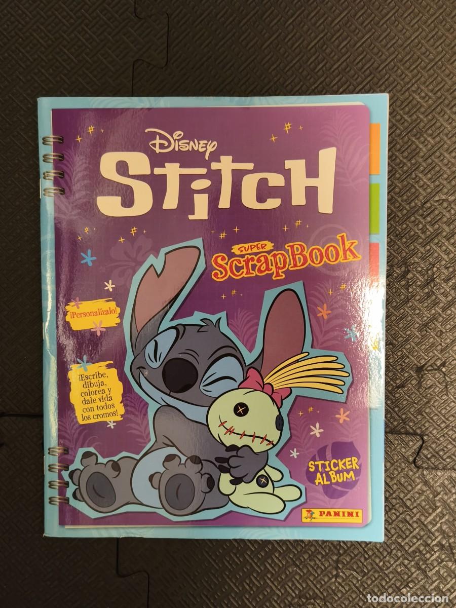 Colecionismo Cadernetas: stitch walt disney, album nuevo