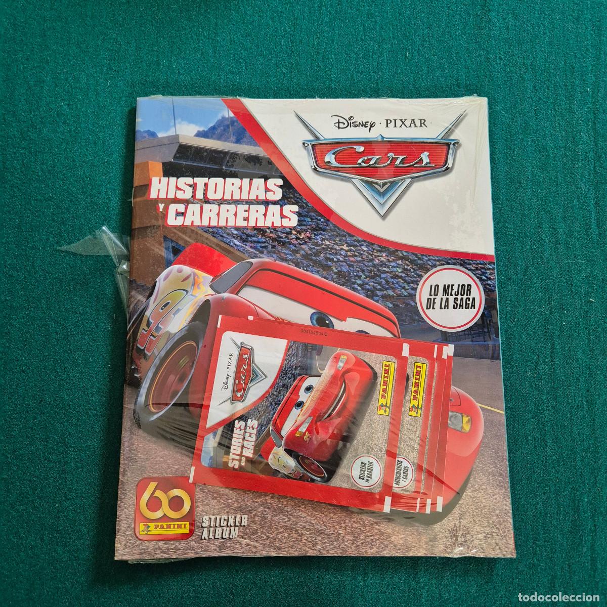 Coleccionismo &aacute;lbumes: CARS ALBUM Y 3 SOBRES