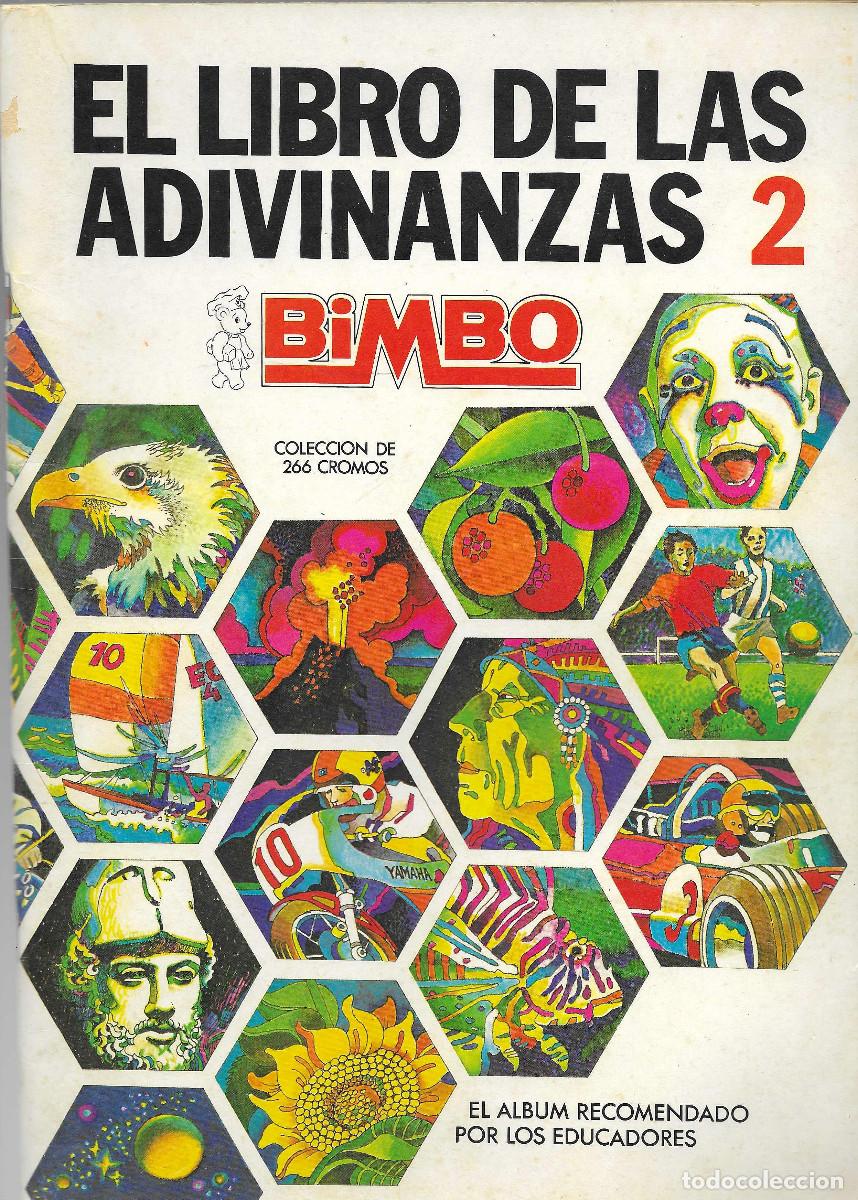 Coleccionismo &aacute;lbumes: El Libro de las adivinanzas 2. BIMBO. El &aacute;lbum recomendado por los educadores
