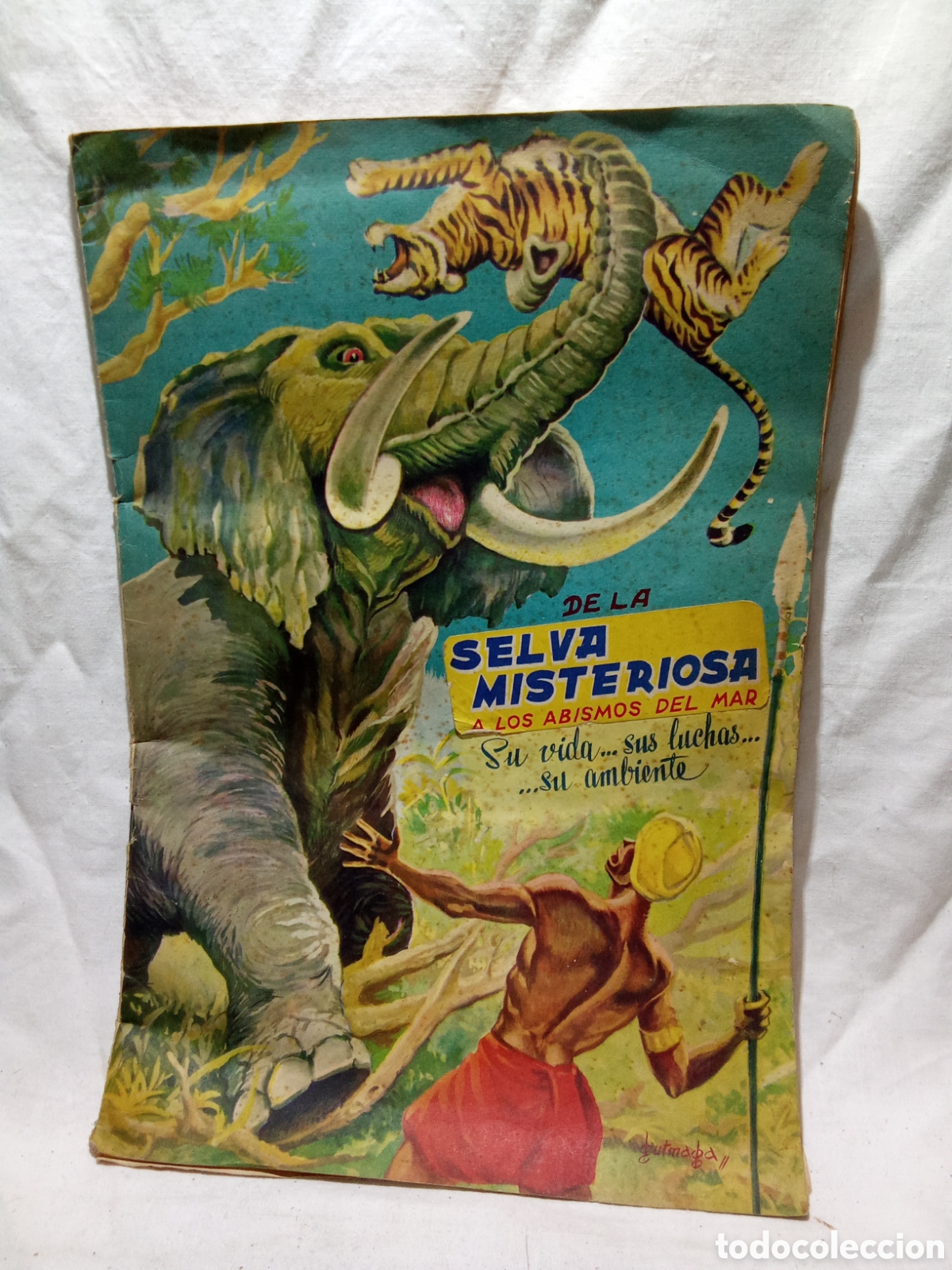 Collectable Incomplete Albums: &Aacute;LBUM INCOMPLETO DE LA SELVA MISTERIOSA A LOS ABISMOS DEL MAR DE FHER ORIGINAL
