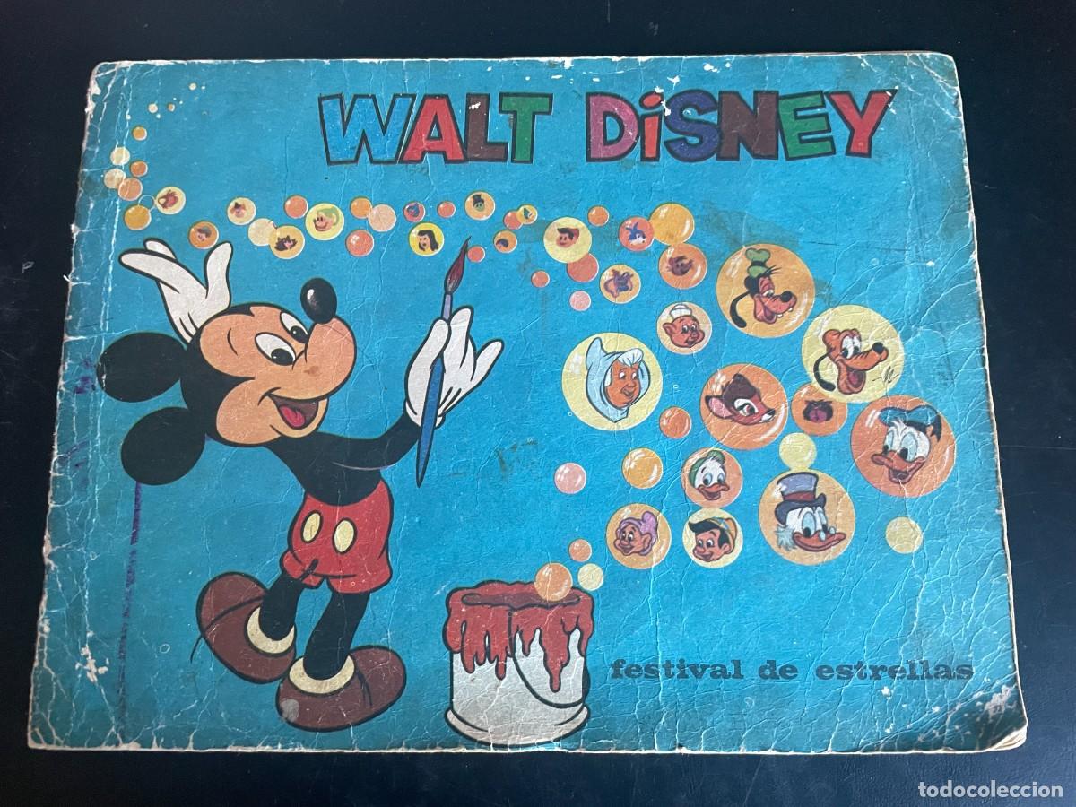 Collezionismo Album: ALBUM CROMOS FESTIVAL DE ESTRELLAS WALT DISNEY - 83 DE 96 CROMOS