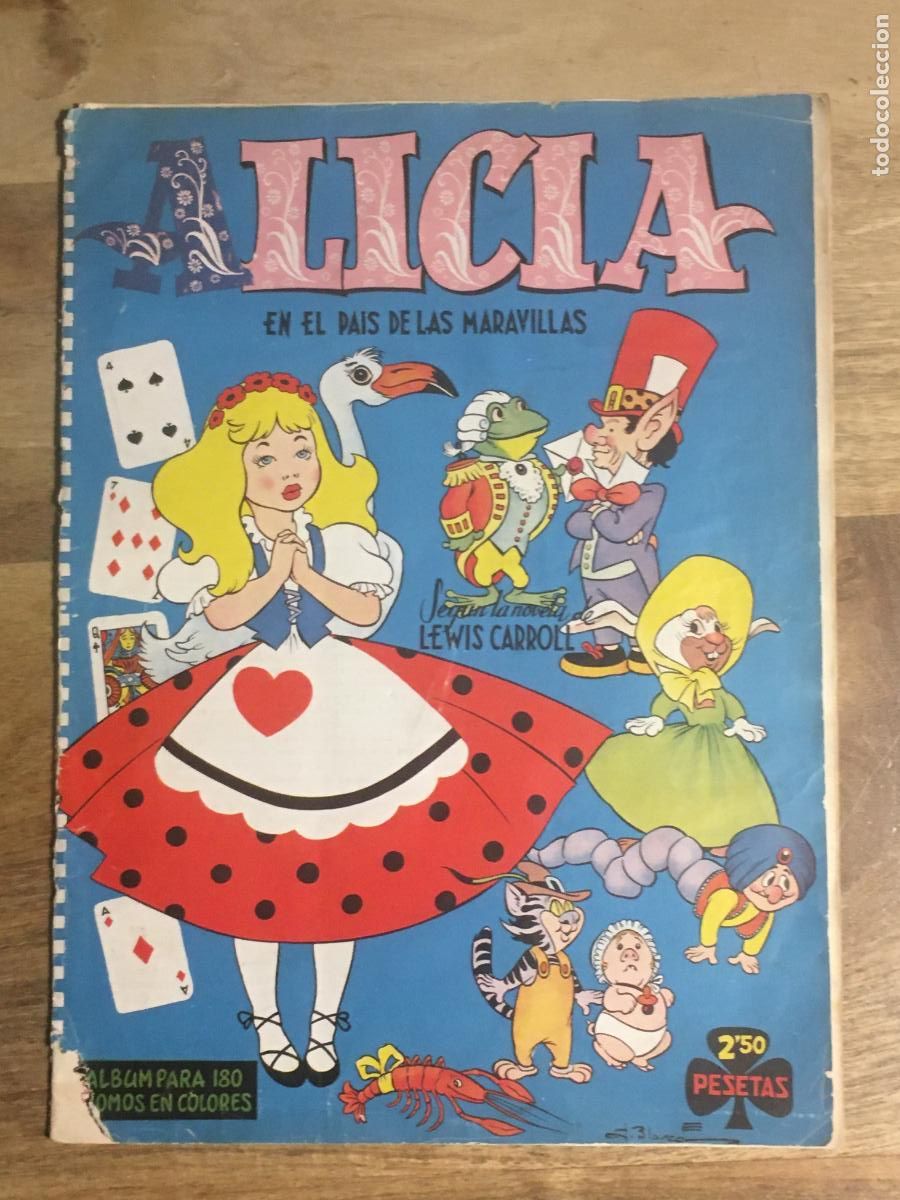Collectable Incomplete Albums: alicia en el pais de las maravillas album de cromos incompleto buen estado