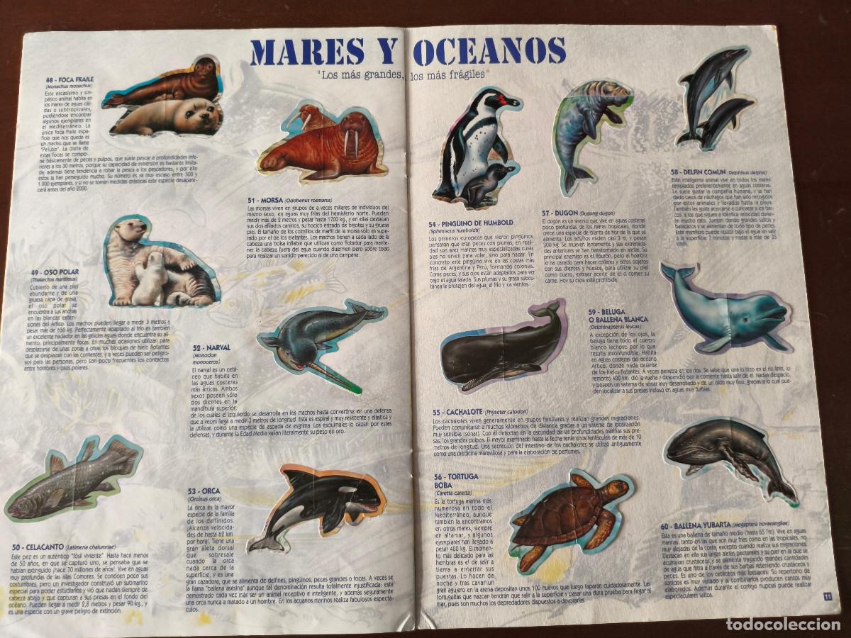 Coleccionismo &aacute;lbumes: &Aacute;lbum Bollycao Fauna En Peligro (1993/94) Casi Completo - Falta Solo 1 Cromo