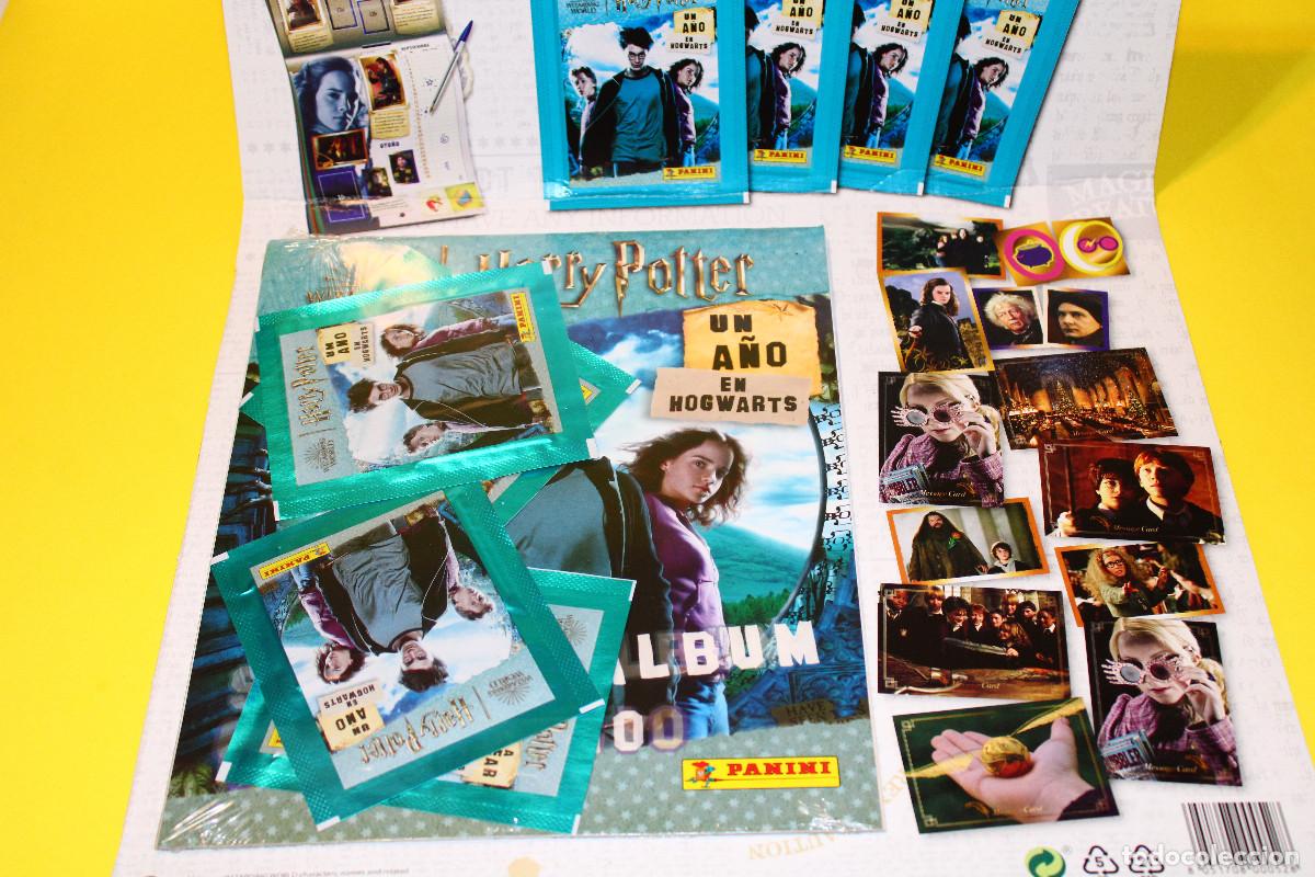 Coleccionismo &aacute;lbumes: HARRY POTTER Un A&ntilde;o en Hogwarts Panini 2023 | Pack Inicial &Aacute;lbum Calendario + 4 Sobres | NUEVO