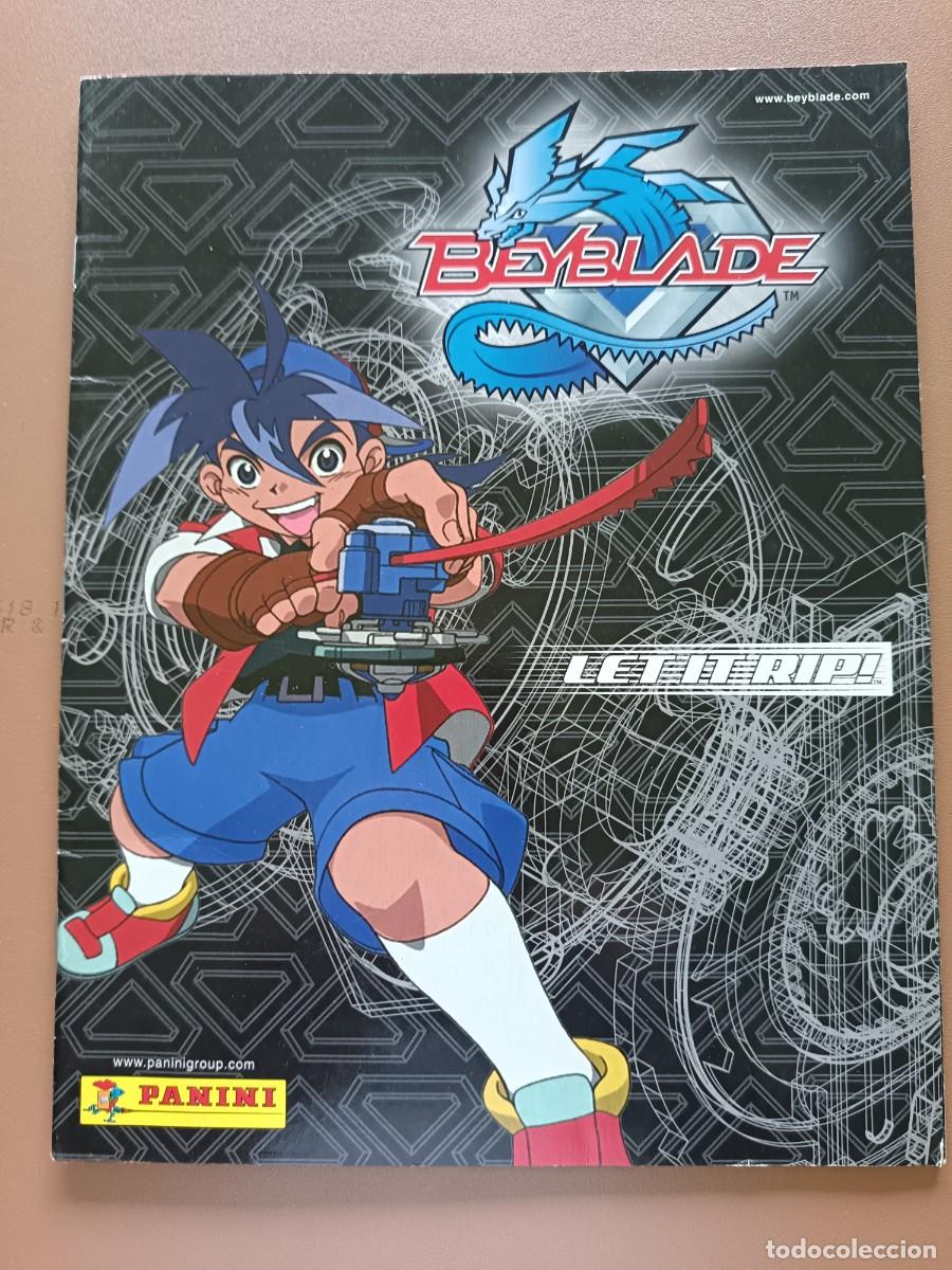 Colecionismo Cadernetas: BEYBLADE- PANINI - CASI VACIO