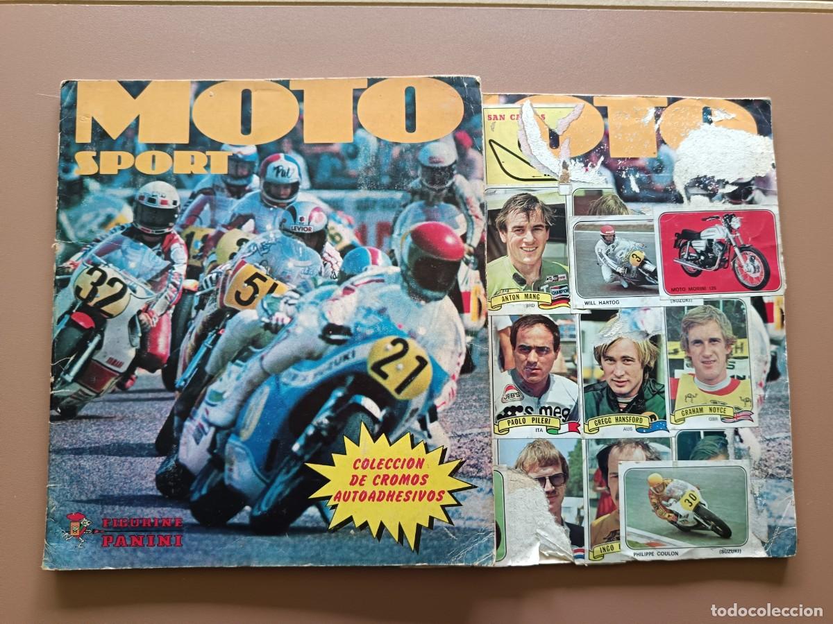 Colecionismo Cadernetas: 2 &Aacute;LBUMES MOTO SPORT- PANINI -1980