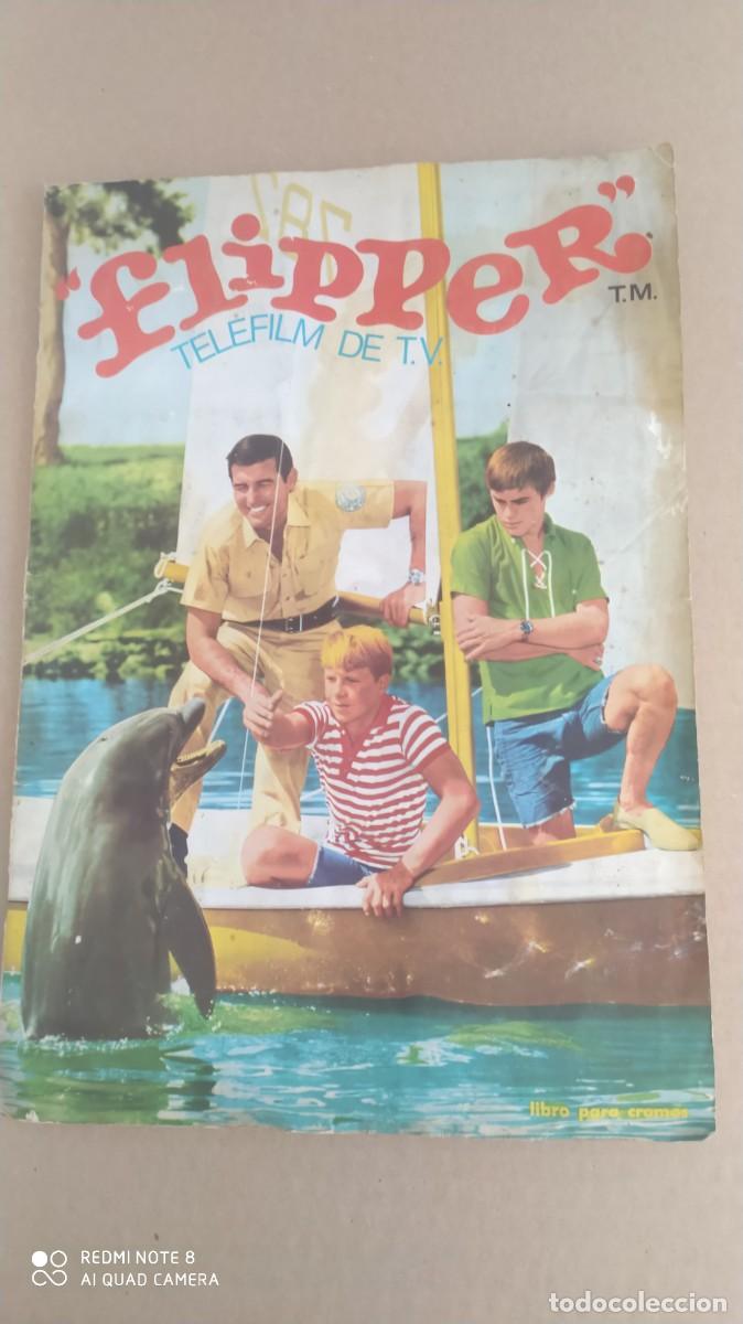 Sammeln Sammelalben: ALBUM CROMOS FLIPPER TELEFILM DE T.V. FHER 1969 -FALTAN DOS CROMOS .